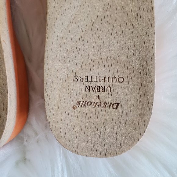 Dr Scholl's X Urban Outfitters Jelly Sandals 8/38 Adjustable Buckle Orange - Picture 8 of 9